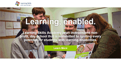 Desktop Screenshot of learningskillsacademy.org