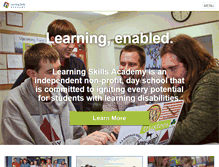 Tablet Screenshot of learningskillsacademy.org